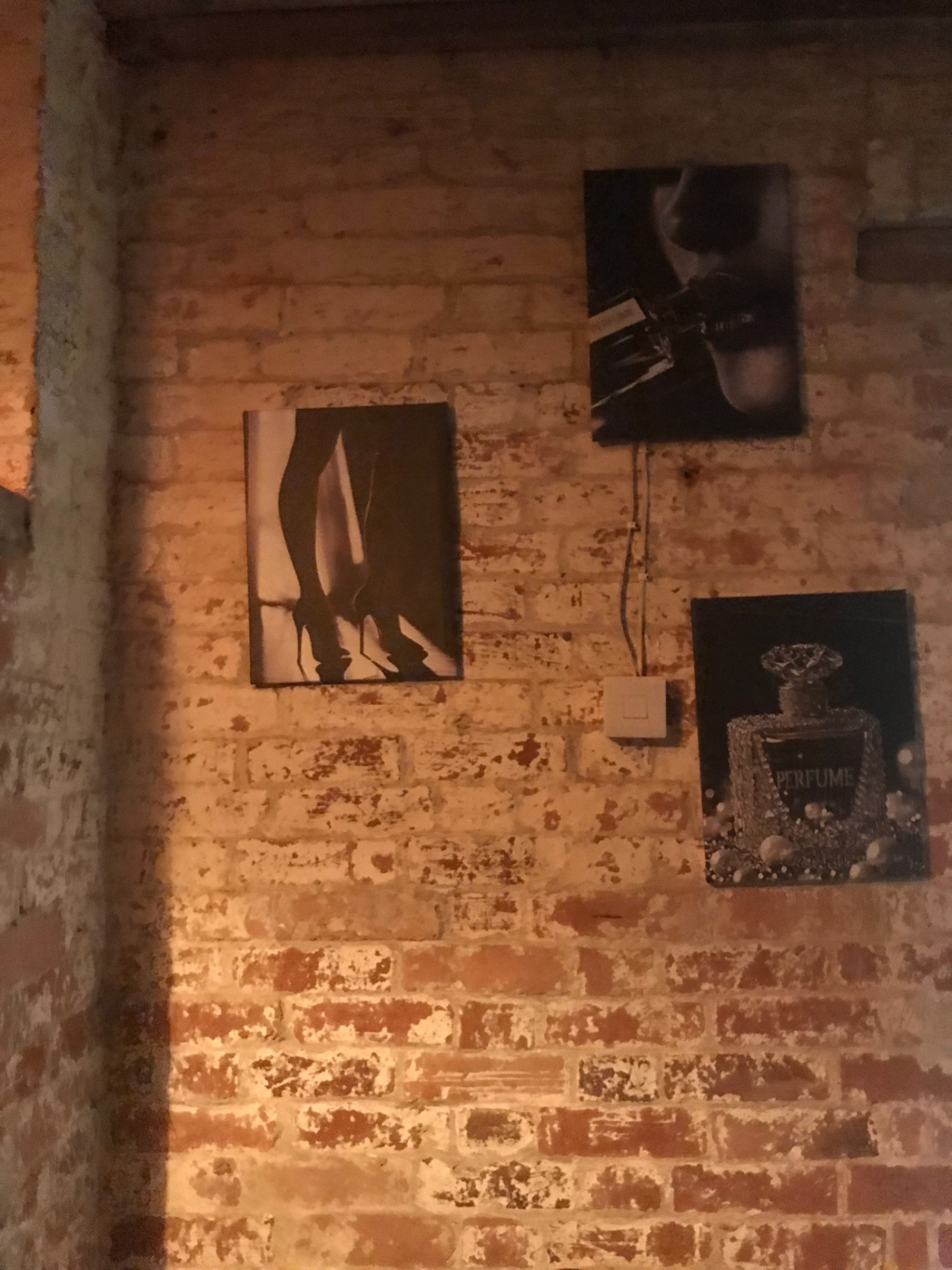 Curated artwork in the client lounge